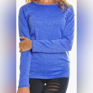 NEW Angelina Blue Thermal Top XL